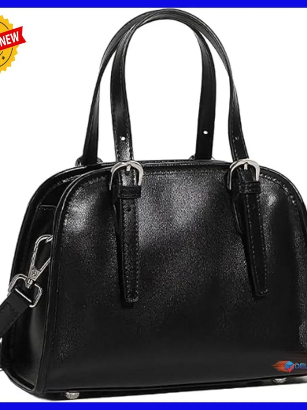 Genuine Leather Hobo Satchel Crossbody Bag Adjustable Strap Waterproof